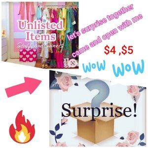 Please like this listing to get notified of my live show. womens unlisted